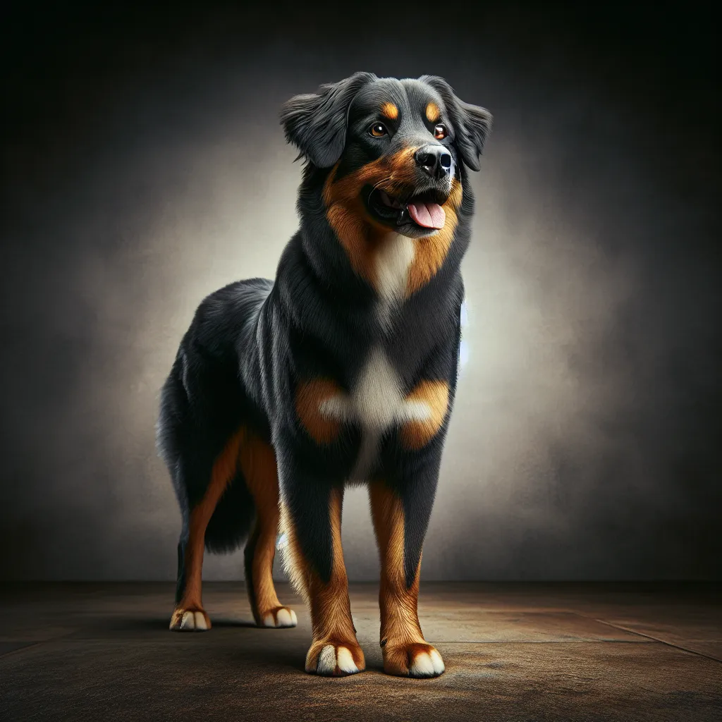 Aussiedor (Australische herder x labrador) — rasportret