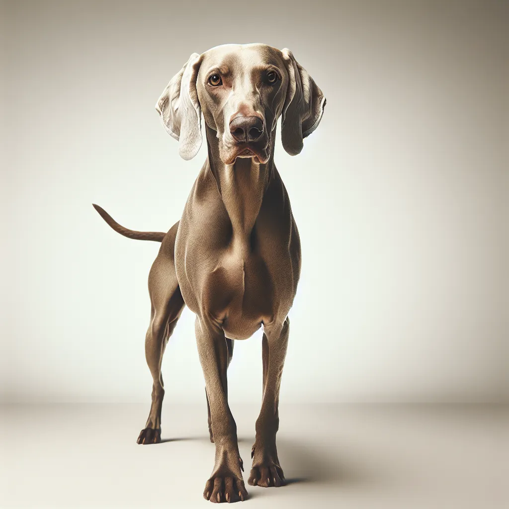 Langhåret Weimaraner — raceportræt