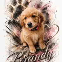 Önceki batından yavru: Brandy